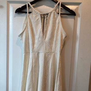 Free People Missed connections white lace dress